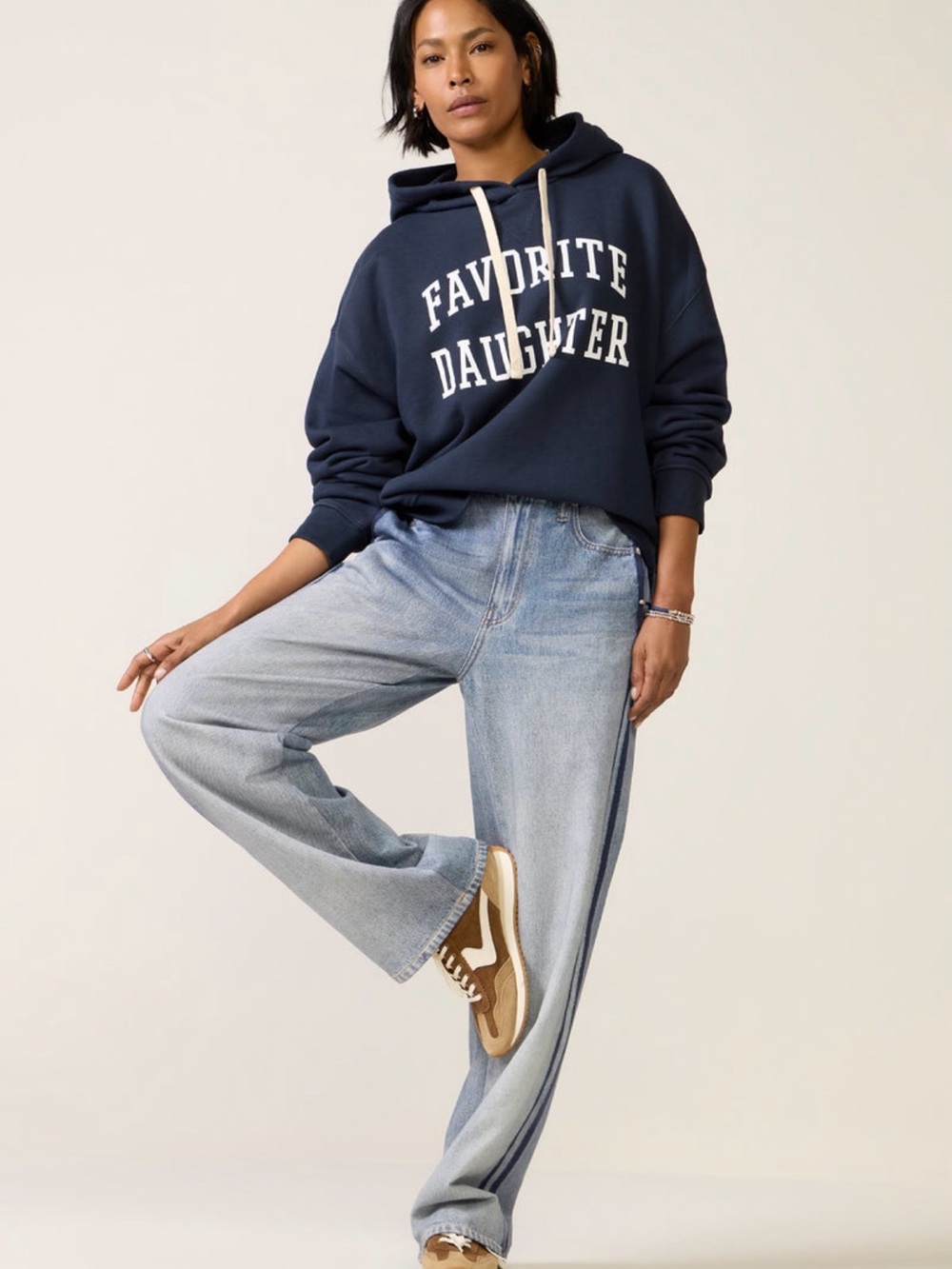 Worn once like new favorite daughter collegiate hoodie